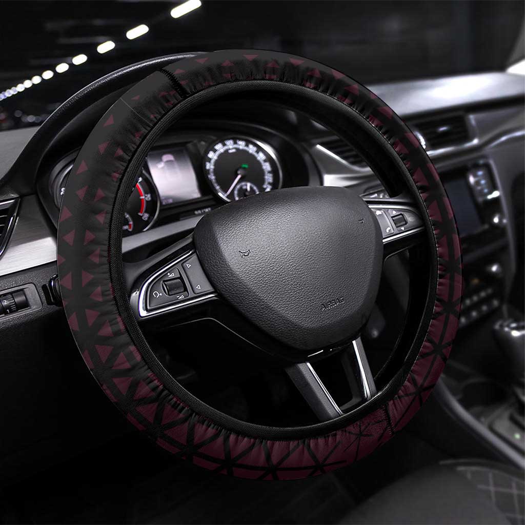 Mihawk One Piece Basketball Steering Wheel Cover Aggressive Pose - The Mazicc