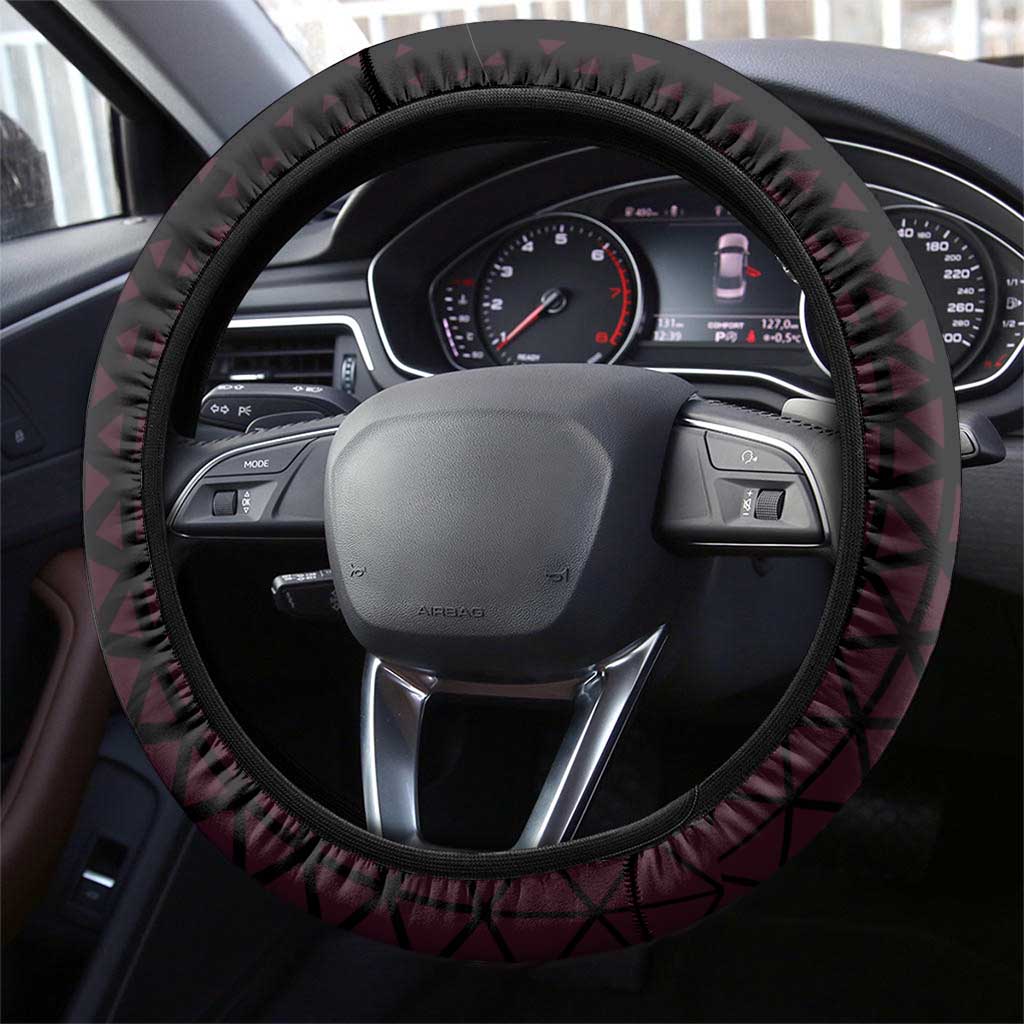 Mihawk One Piece Basketball Steering Wheel Cover Aggressive Pose - The Mazicc