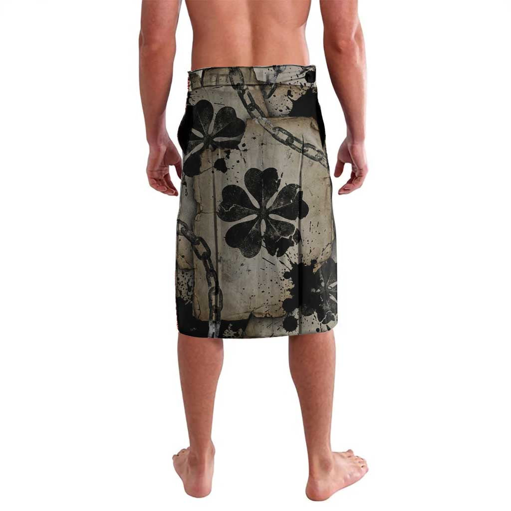 Asta Black Clover Lavalava Grunge Anime Style with Gothic Clover Symbolism