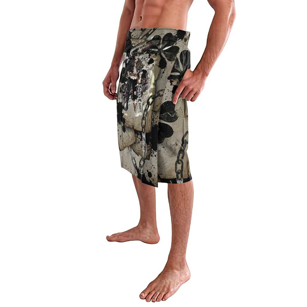 Asta Black Clover Lavalava Grunge Anime Style with Gothic Clover Symbolism