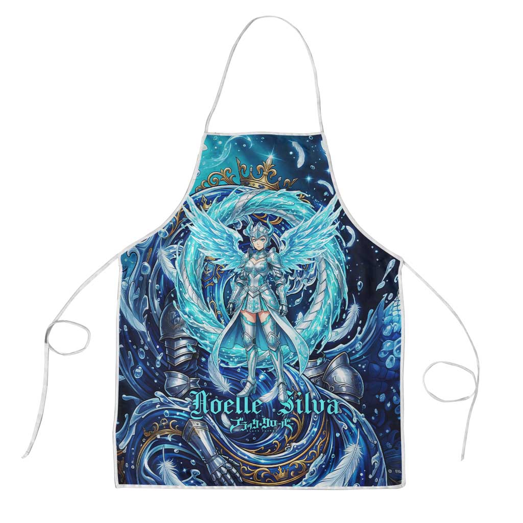 Noelle Silva Black Clover Apron Celestial Armor Anime Style with Oceanic Magic Swirls