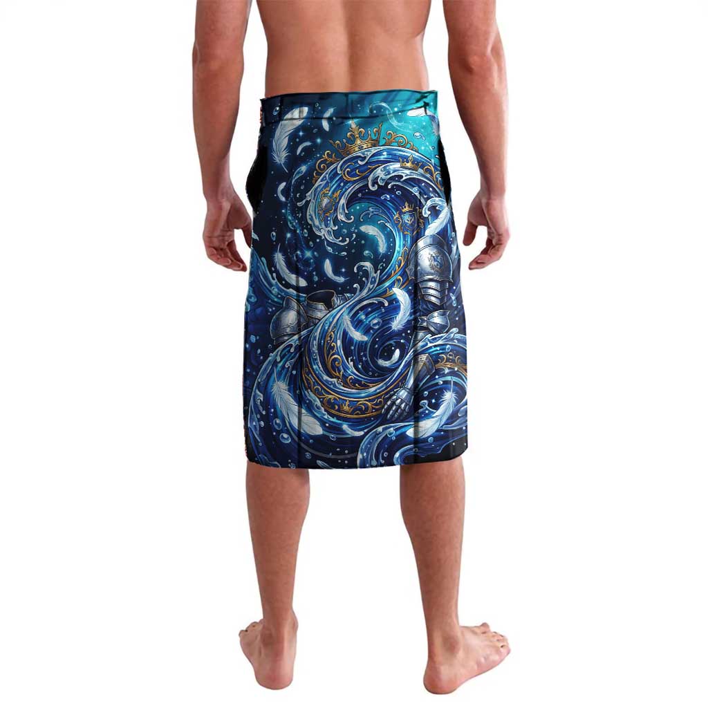 Noelle Silva Black Clover Lavalava Celestial Armor Anime Style with Oceanic Magic Swirls