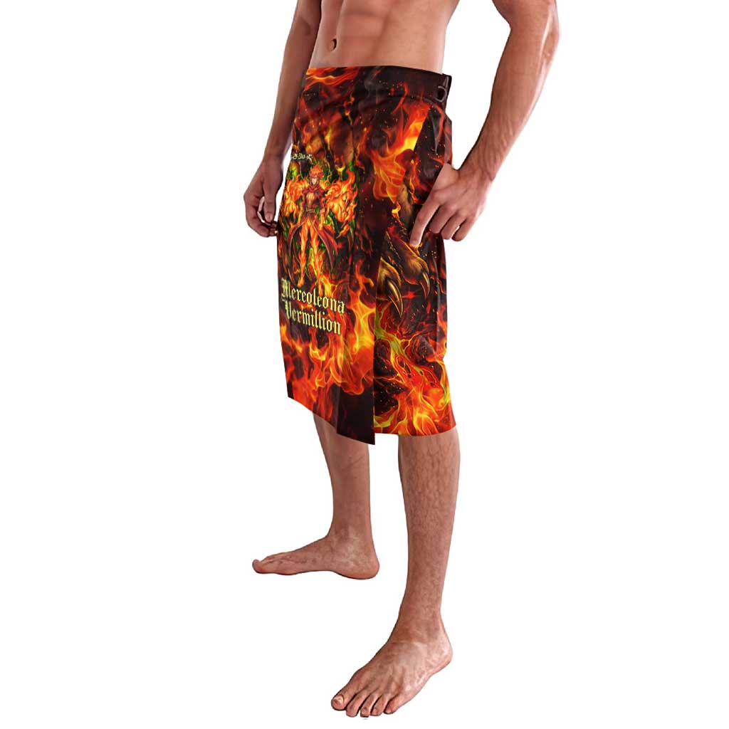 Mereoleona Vermillion Black Clover Lavalava Inferno Flame Anime Style with Lion Symbolism