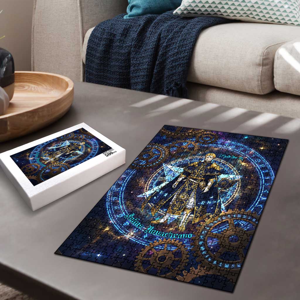 Julius Novachrono Black Clover Puzzle Cosmic Time Magic Style with Celestial Clockwork Motif