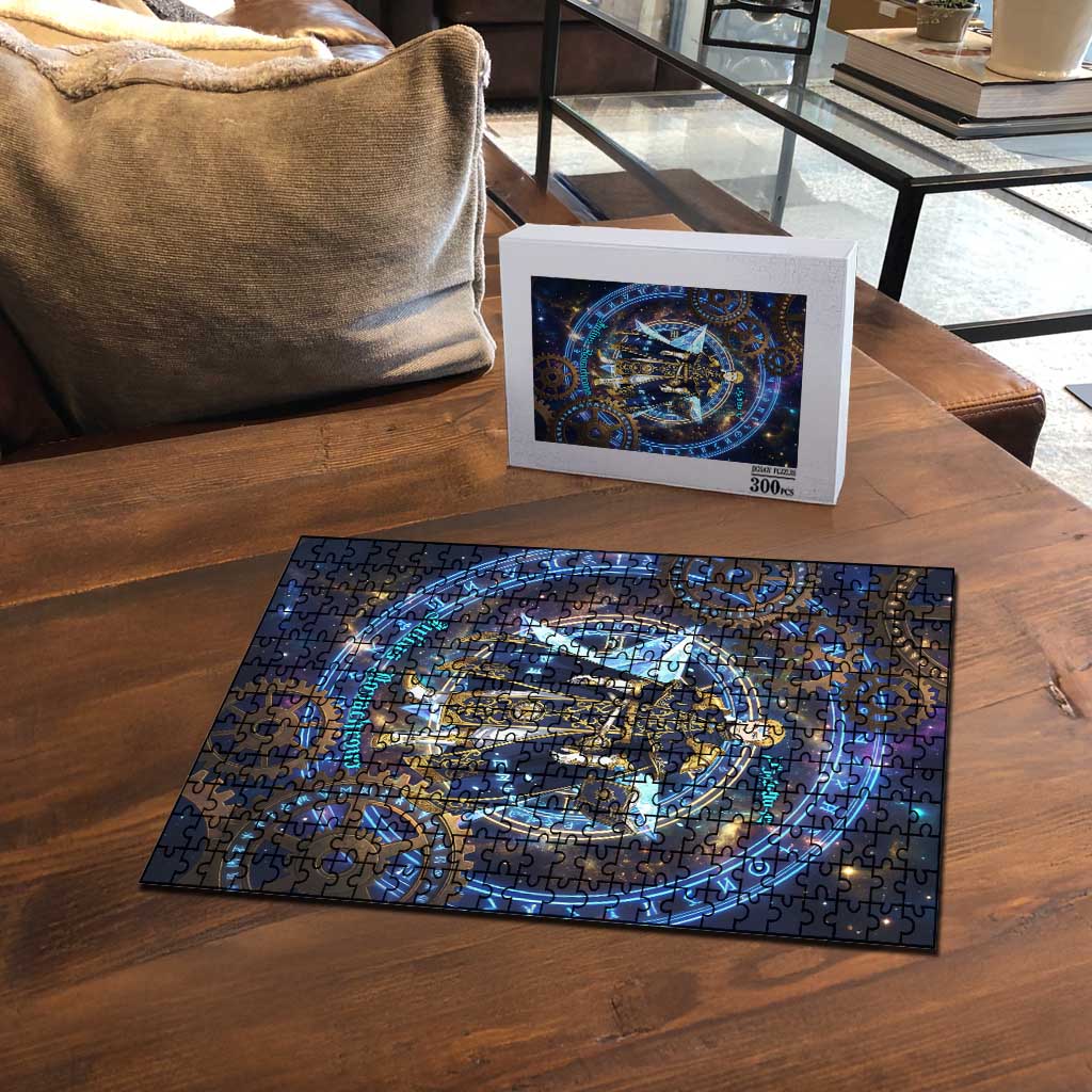 Julius Novachrono Black Clover Puzzle Cosmic Time Magic Style with Celestial Clockwork Motif