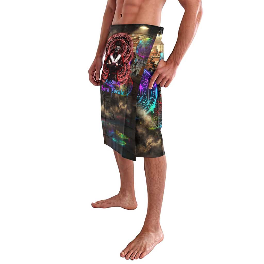 Zara Ideale Black Clover Lavalava Graffiti Magic Circle Style with Urban Grunge Aesthetic