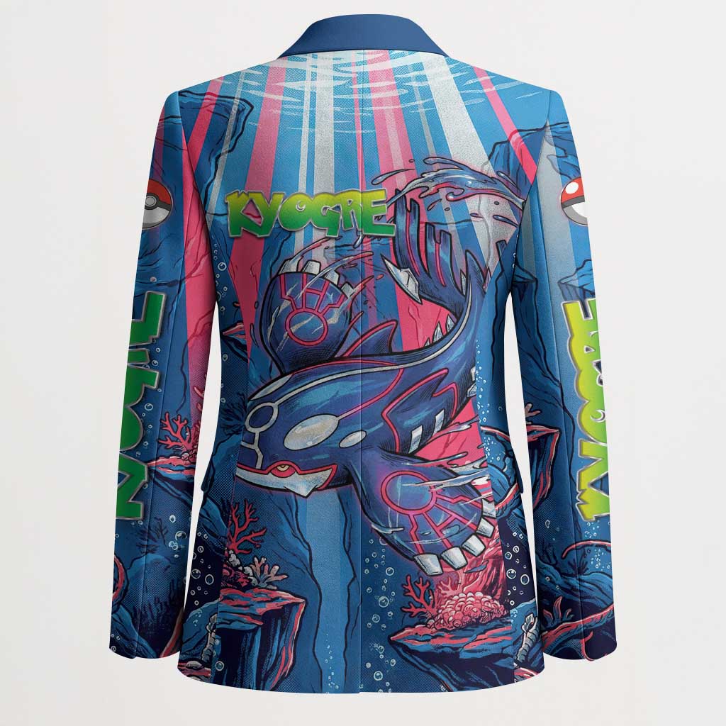 Kyogre Alpha Blazer Neon Deep Sea Coral Art