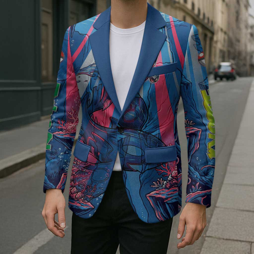 Kyogre Alpha Blazer Neon Deep Sea Coral Art