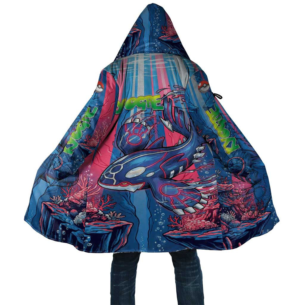 Kyogre Alpha Cloak Neon Deep Sea Coral Art