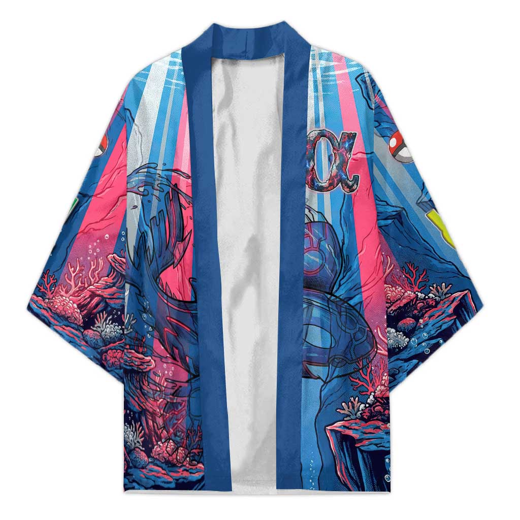 Kyogre Alpha Kimono Neon Deep Sea Coral Art