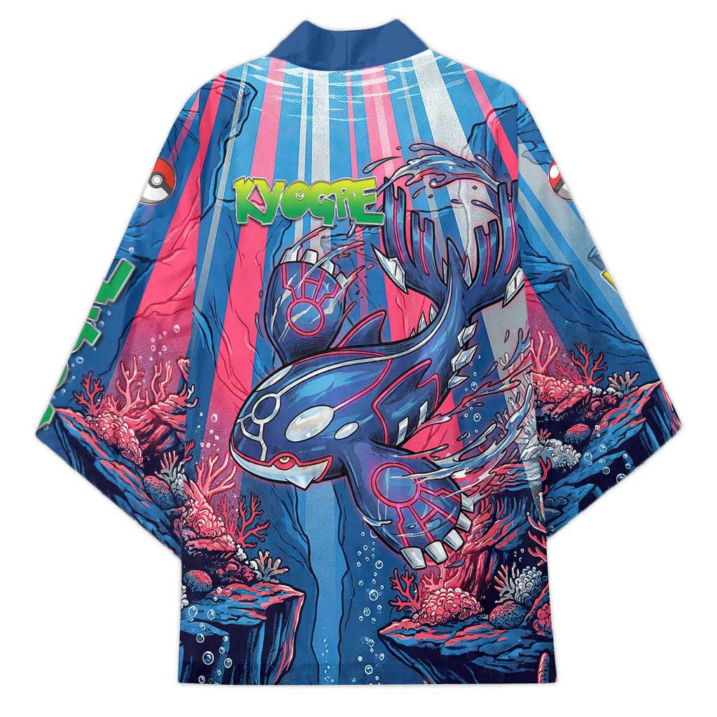Kyogre Alpha Kimono Neon Deep Sea Coral Art