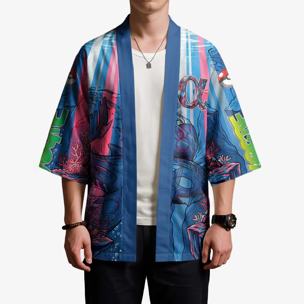 Kyogre Alpha Kimono Neon Deep Sea Coral Art