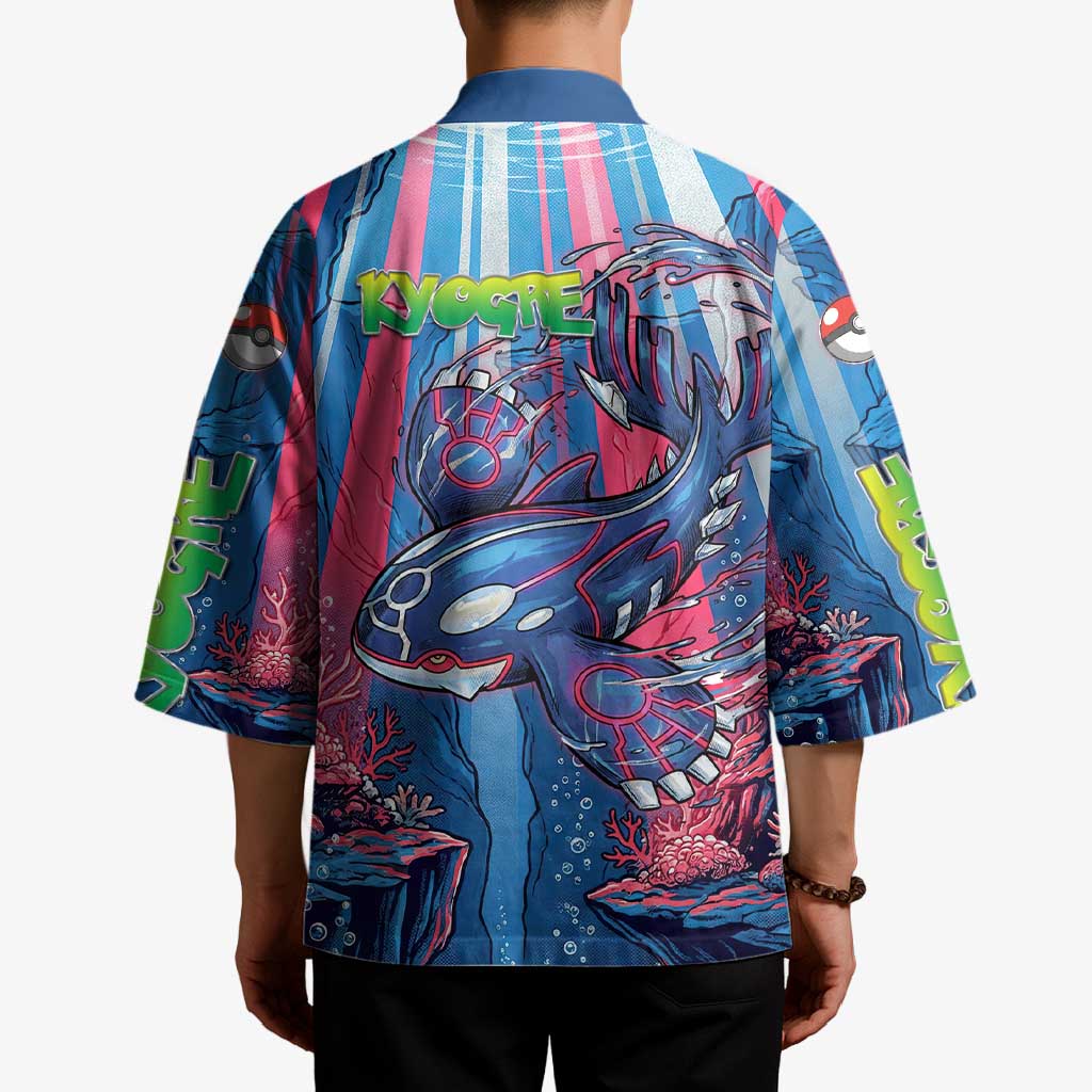 Kyogre Alpha Kimono Neon Deep Sea Coral Art