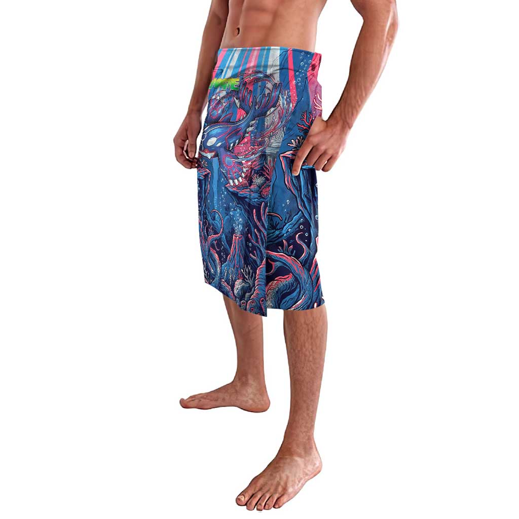 Kyogre Alpha Lavalava Neon Deep Sea Coral Art