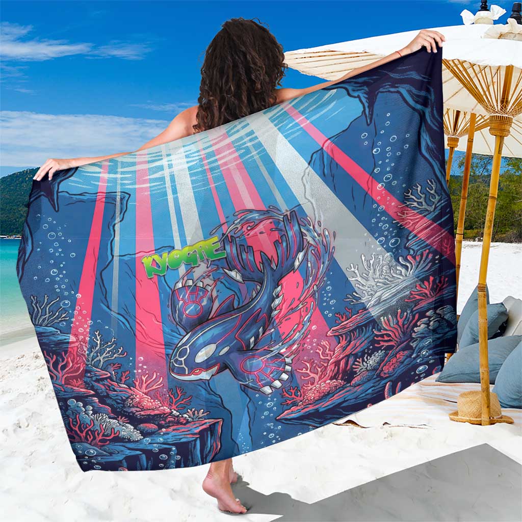 Kyogre Alpha Sarong Neon Deep Sea Coral Art