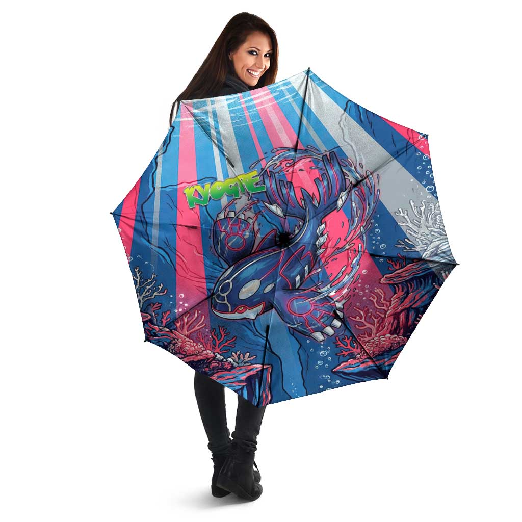 Kyogre Alpha Umbrella Neon Deep Sea Coral Art