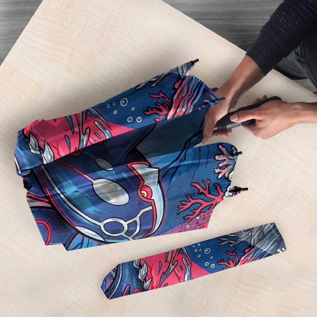 Kyogre Alpha Umbrella Neon Deep Sea Coral Art