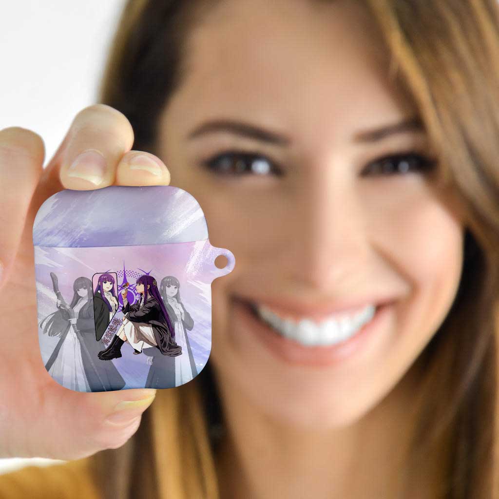 Fern Frieren Beyond Journey’s End AirPods Case Anime Pastel Aesthetic