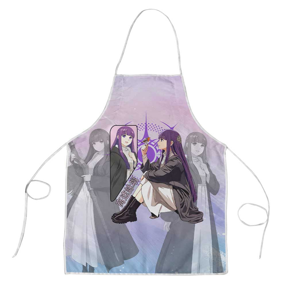 Fern Frieren Beyond Journey’s End Apron Anime Pastel Aesthetic