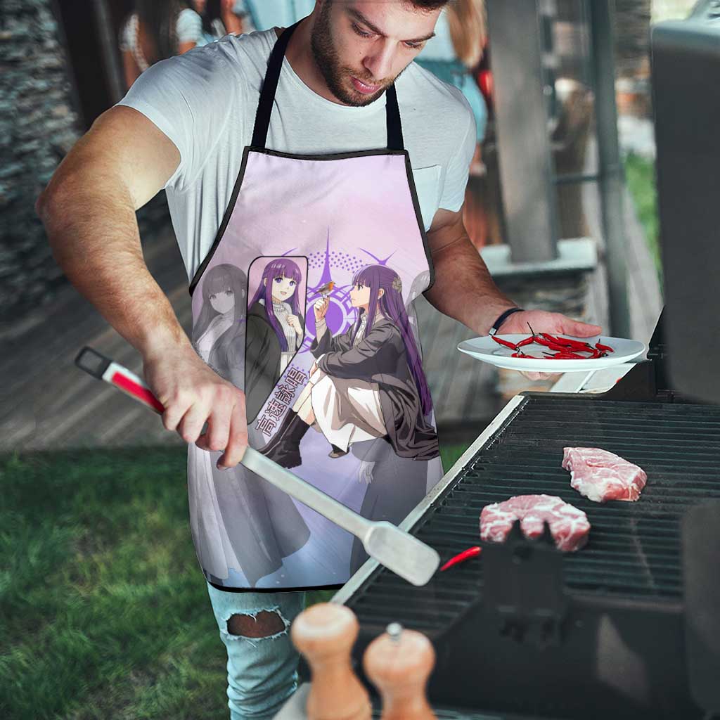 Fern Frieren Beyond Journey’s End Apron Anime Pastel Aesthetic