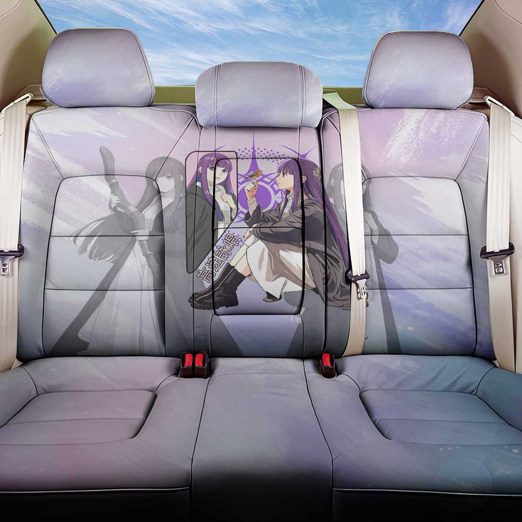 Fern Frieren Beyond Journey’s End Back Car Seat Cover Anime Pastel Aesthetic