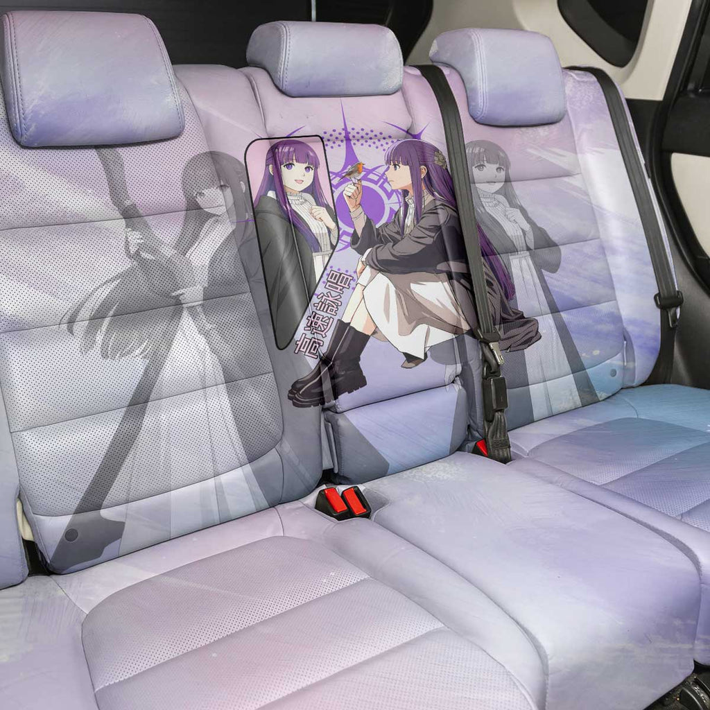 Fern Frieren Beyond Journey’s End Back Car Seat Cover Anime Pastel Aesthetic