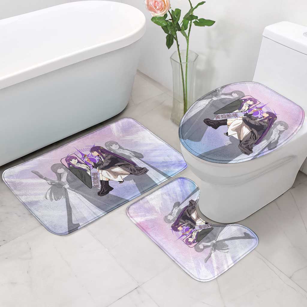 Fern Frieren Beyond Journey’s End Bathroom Set Anime Pastel Aesthetic