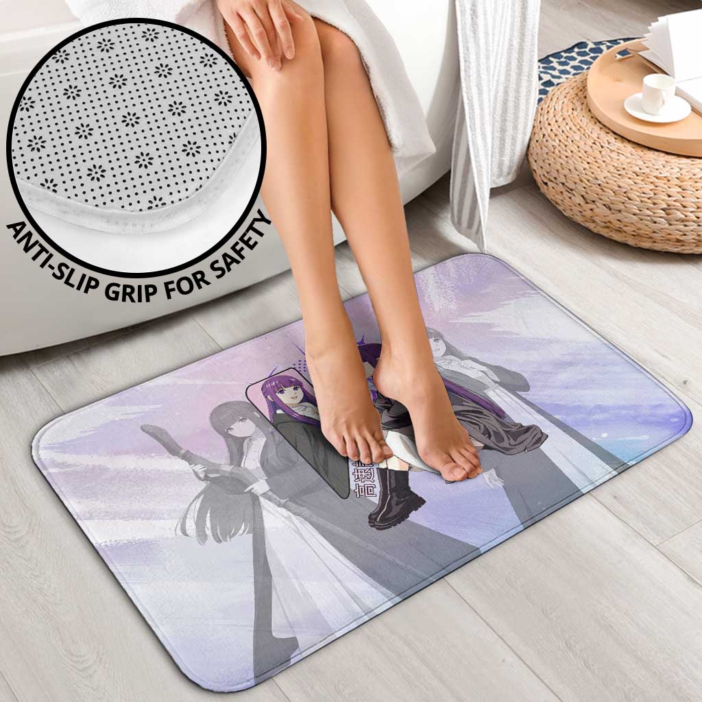 Fern Frieren Beyond Journey’s End Bathroom Set Anime Pastel Aesthetic
