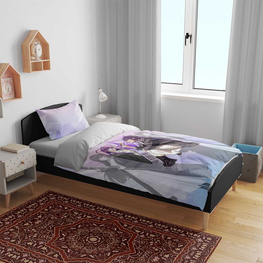 Fern Frieren Beyond Journey’s End Bedding Set Anime Pastel Aesthetic