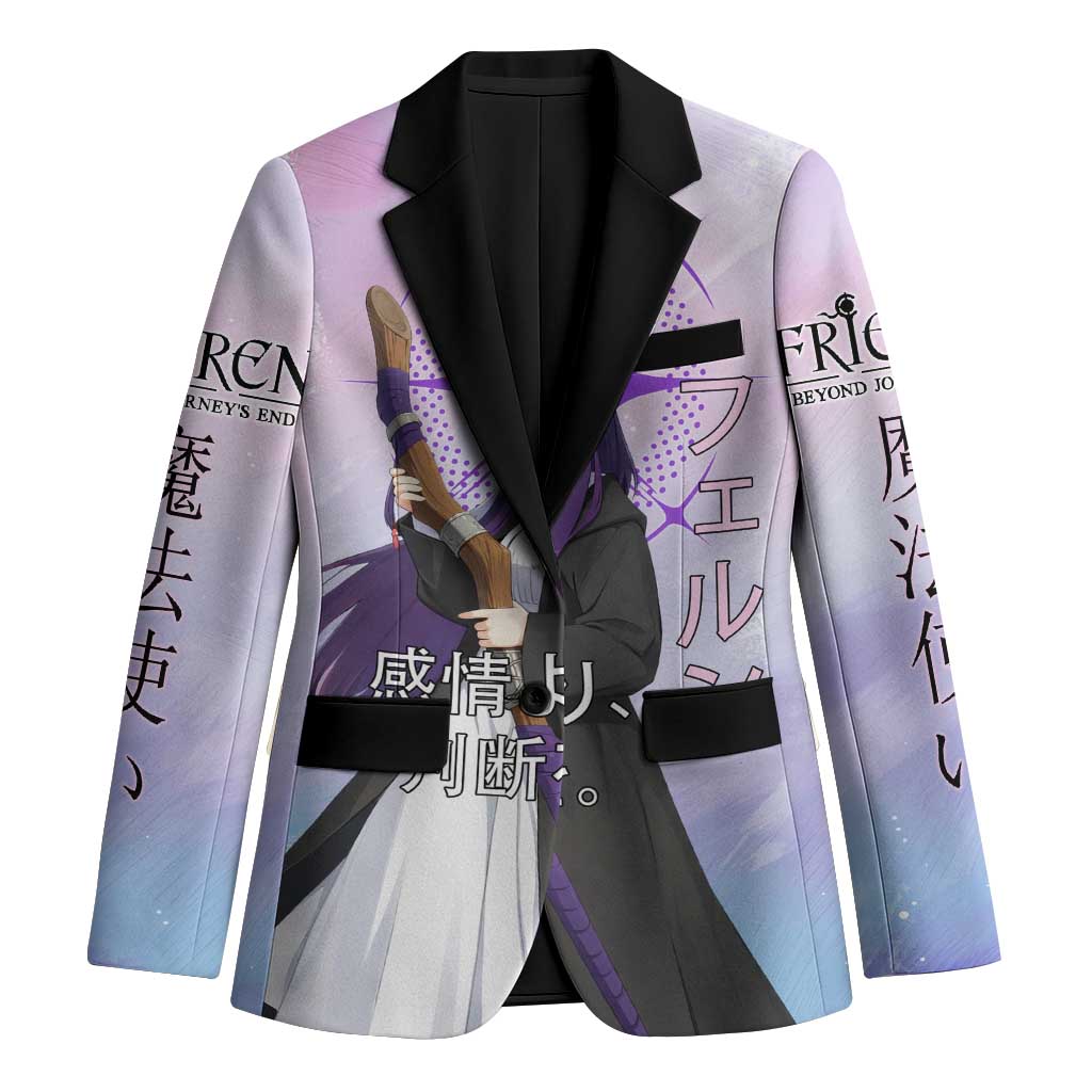 Fern Frieren Beyond Journey’s End Blazer Anime Pastel Aesthetic