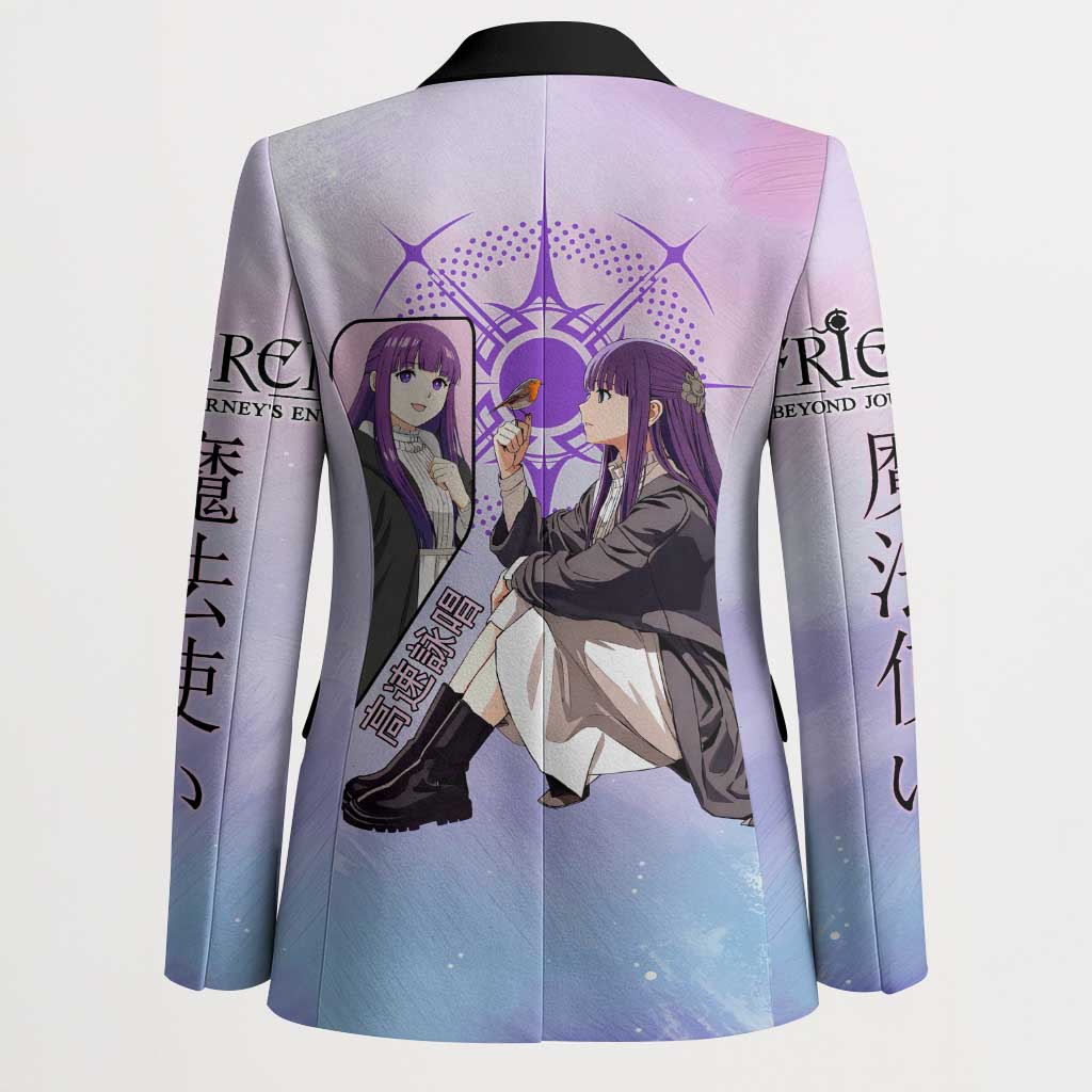 Fern Frieren Beyond Journey’s End Blazer Anime Pastel Aesthetic