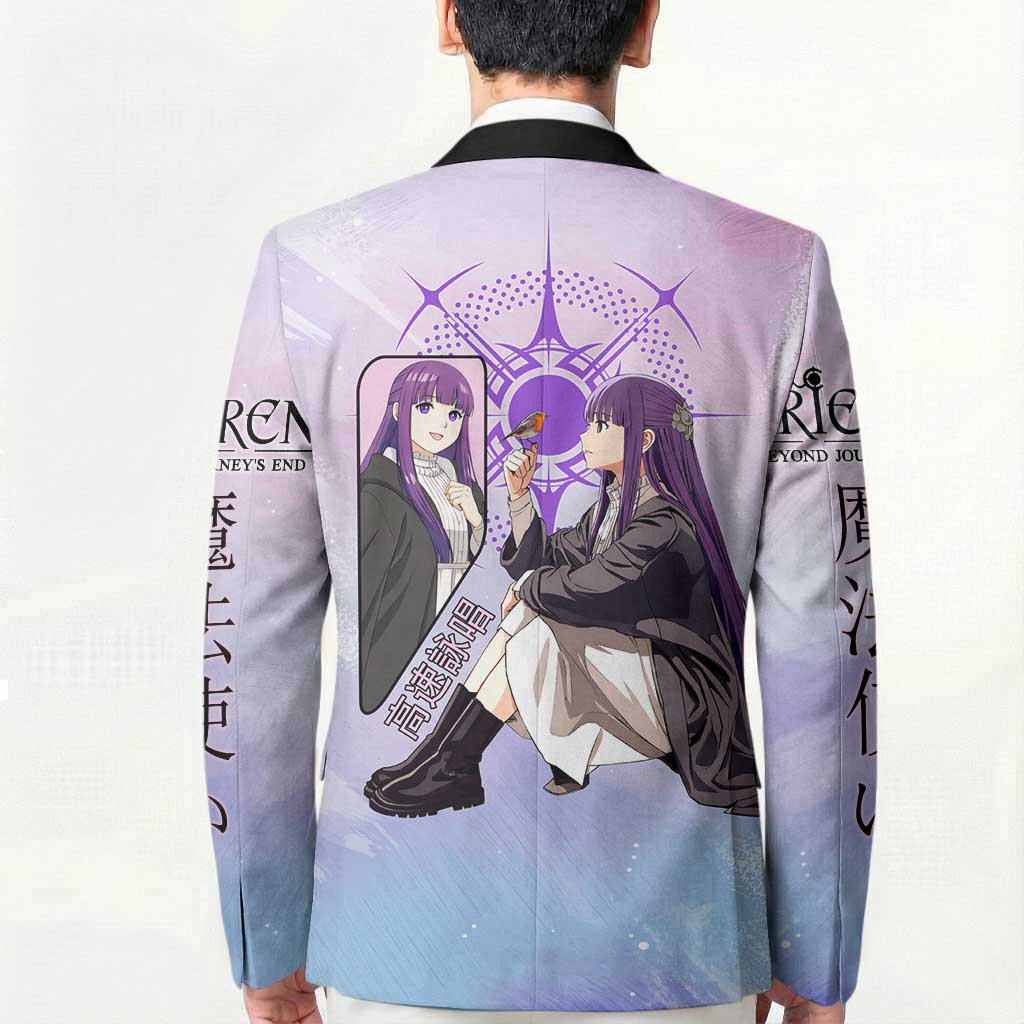 Fern Frieren Beyond Journey’s End Blazer Anime Pastel Aesthetic