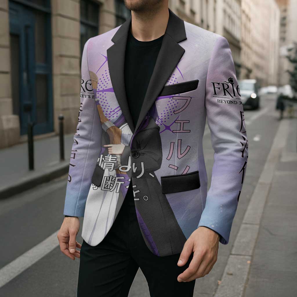 Fern Frieren Beyond Journey’s End Blazer Anime Pastel Aesthetic