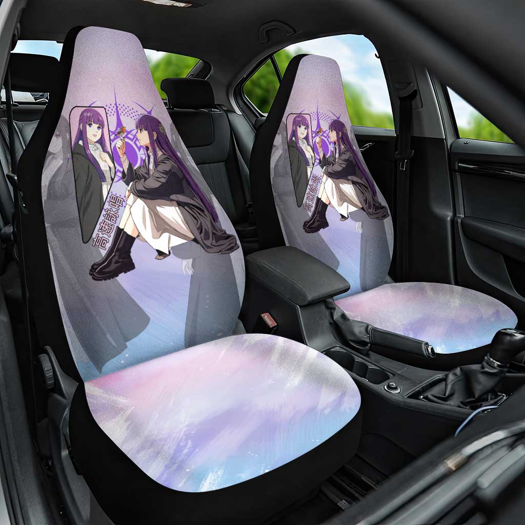 Fern Frieren Beyond Journey’s End Car Seat Cover Anime Pastel Aesthetic