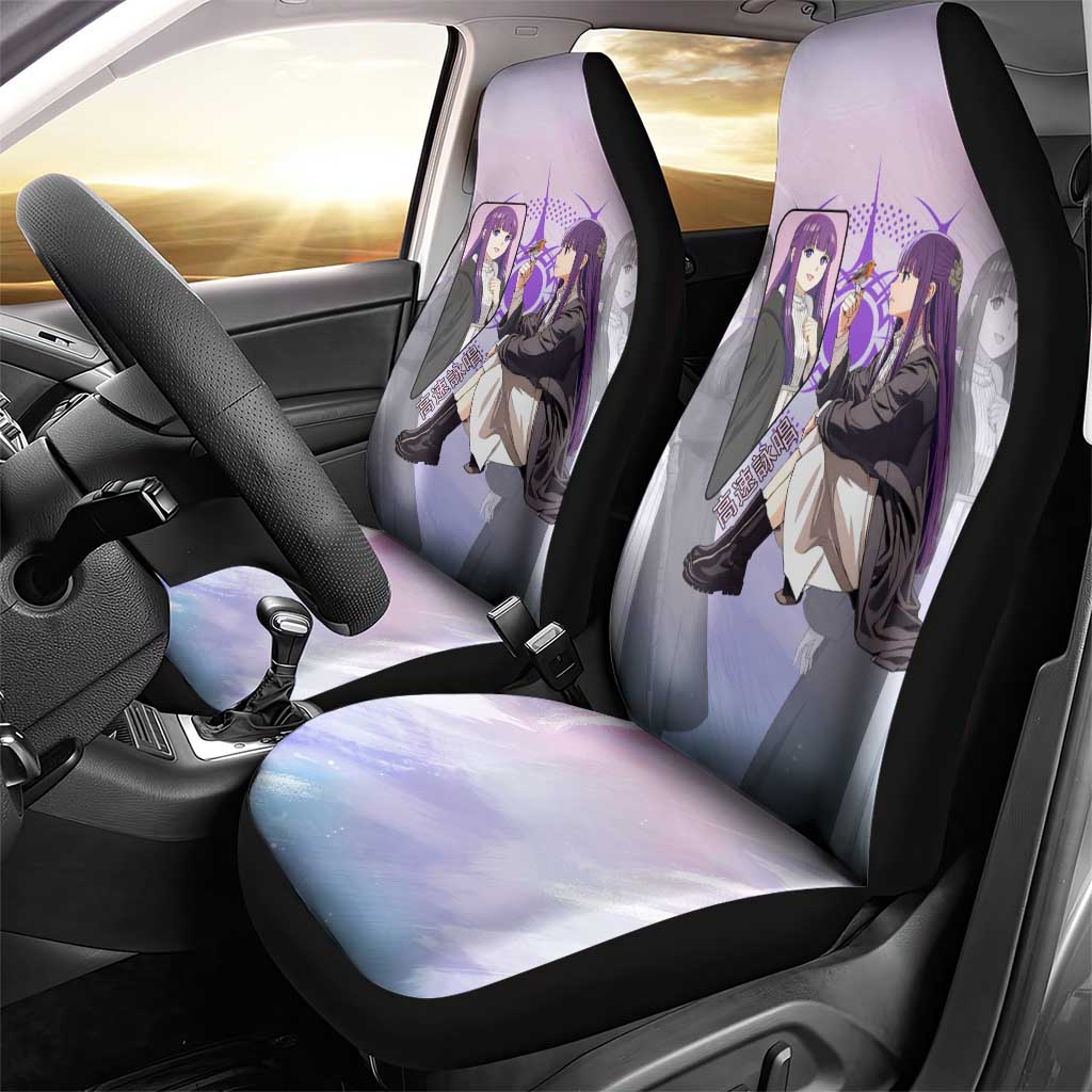 Fern Frieren Beyond Journey’s End Car Seat Cover Anime Pastel Aesthetic