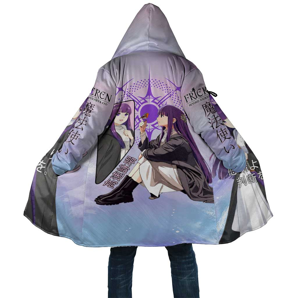 Fern Frieren Beyond Journey’s End Cloak Anime Pastel Aesthetic