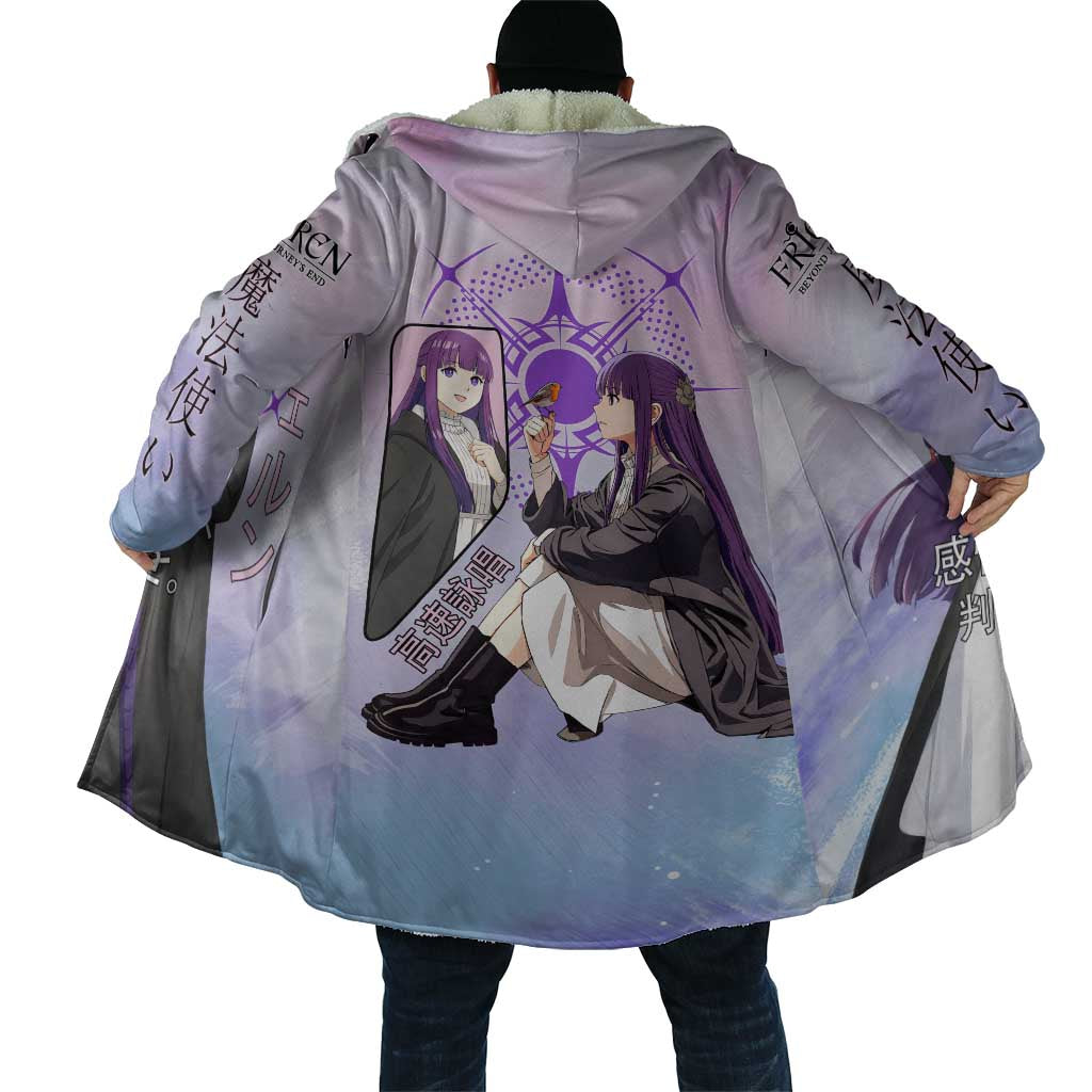 Fern Frieren Beyond Journey’s End Cloak Anime Pastel Aesthetic