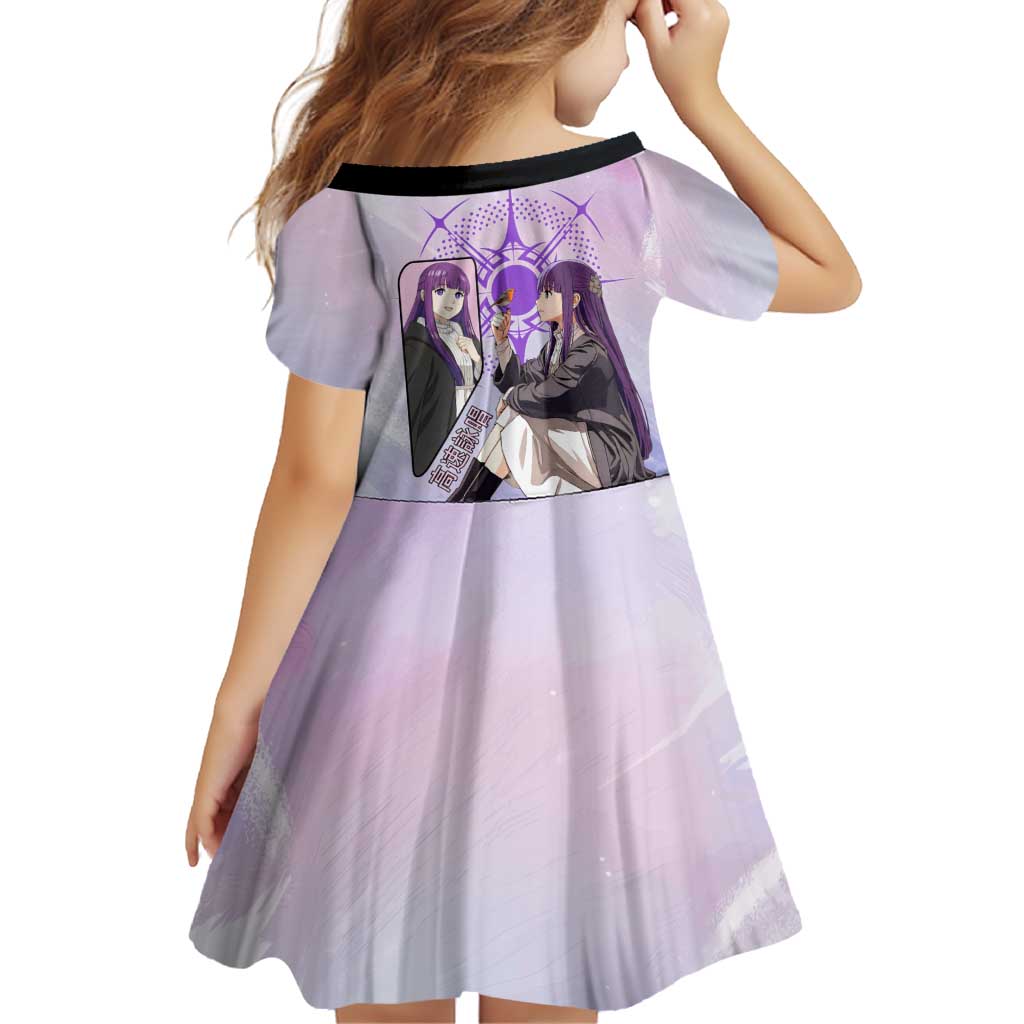 Fern Frieren Beyond Journey’s End Family Matching Off Shoulder Maxi Dress and Hawaiian Shirt Anime Pastel Aesthetic