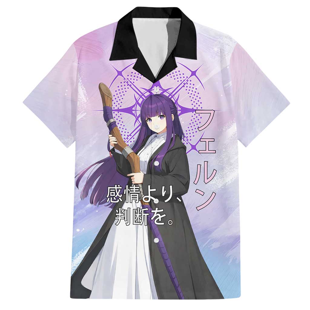 Fern Frieren Beyond Journey’s End Hawaiian Shirt Anime Pastel Aesthetic