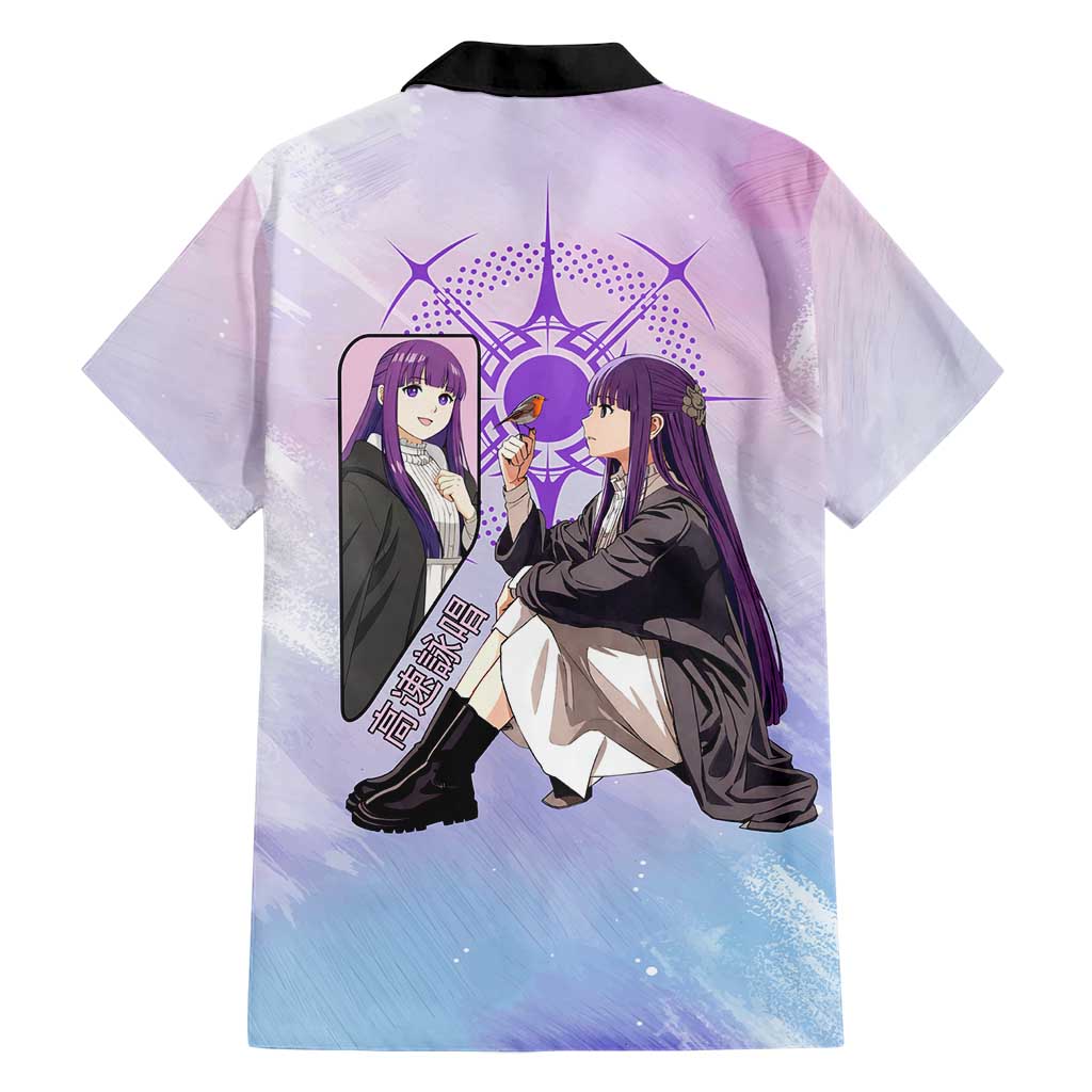 Fern Frieren Beyond Journey’s End Hawaiian Shirt Anime Pastel Aesthetic