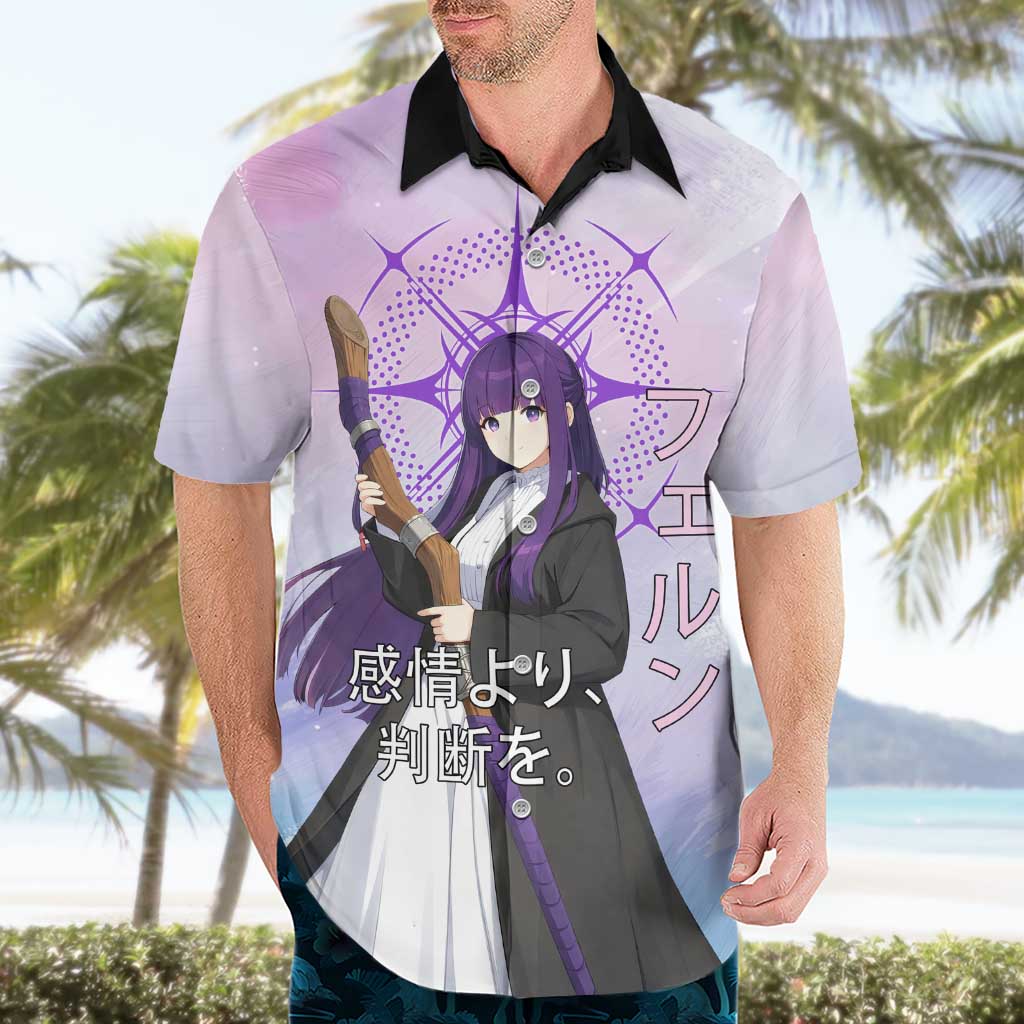 Fern Frieren Beyond Journey’s End Hawaiian Shirt Anime Pastel Aesthetic
