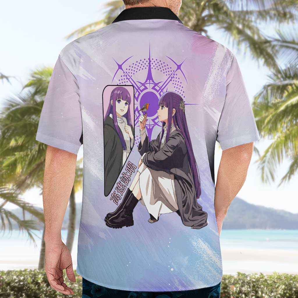 Fern Frieren Beyond Journey’s End Hawaiian Shirt Anime Pastel Aesthetic