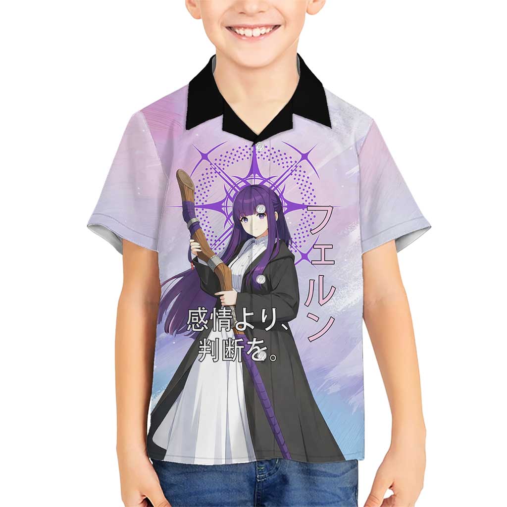 Fern Frieren Beyond Journey’s End Hawaiian Shirt Anime Pastel Aesthetic