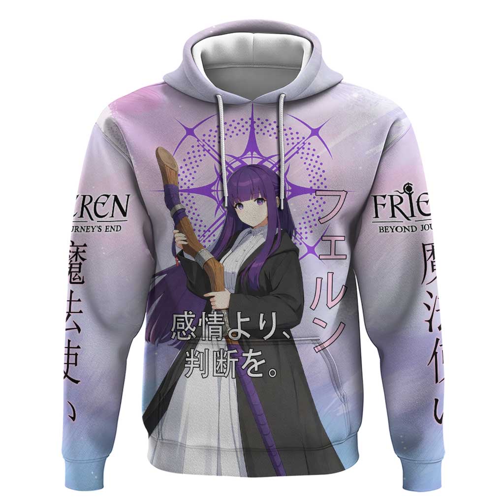 Fern Frieren Beyond Journey’s End Hoodie Anime Pastel Aesthetic