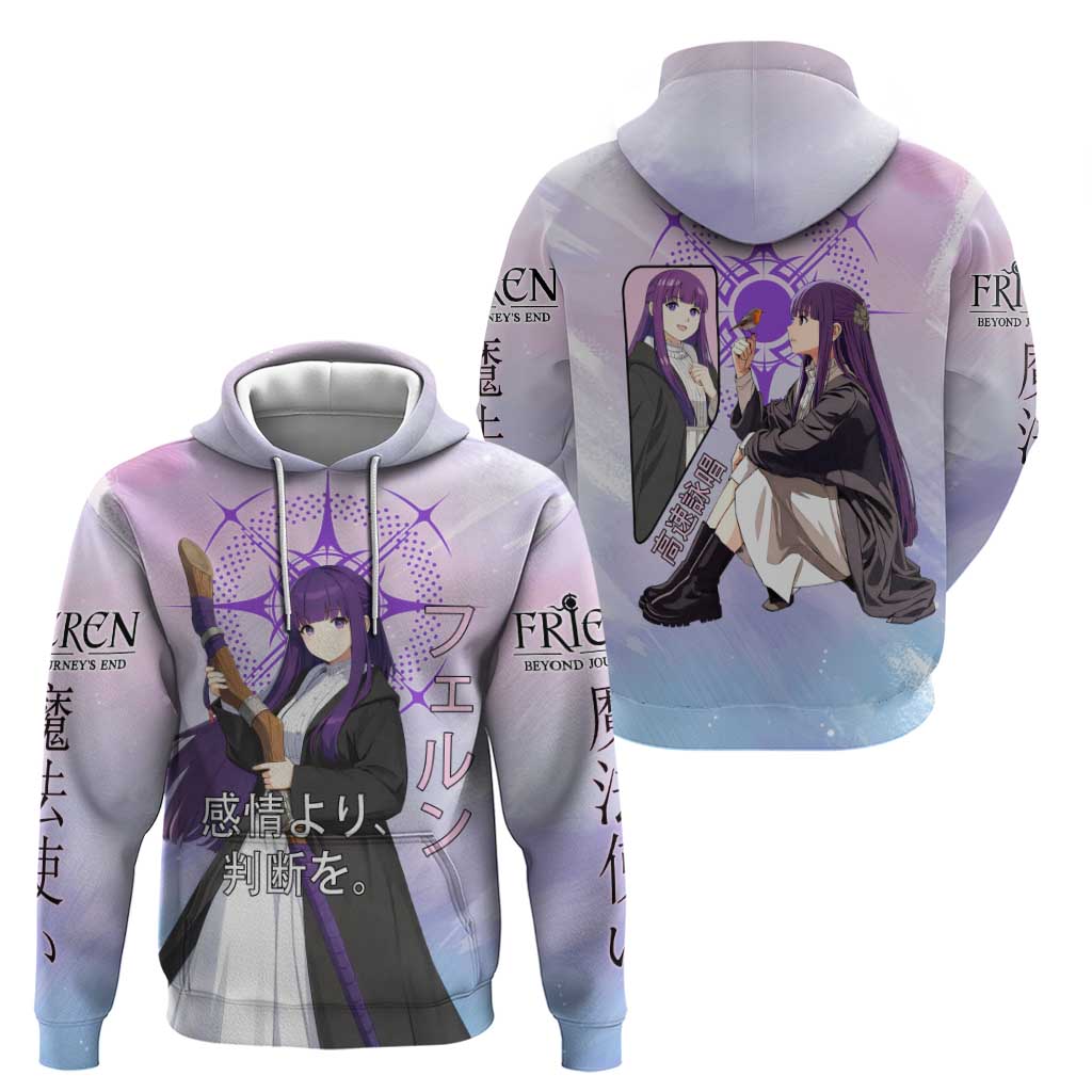 Fern Frieren Beyond Journey’s End Hoodie Anime Pastel Aesthetic