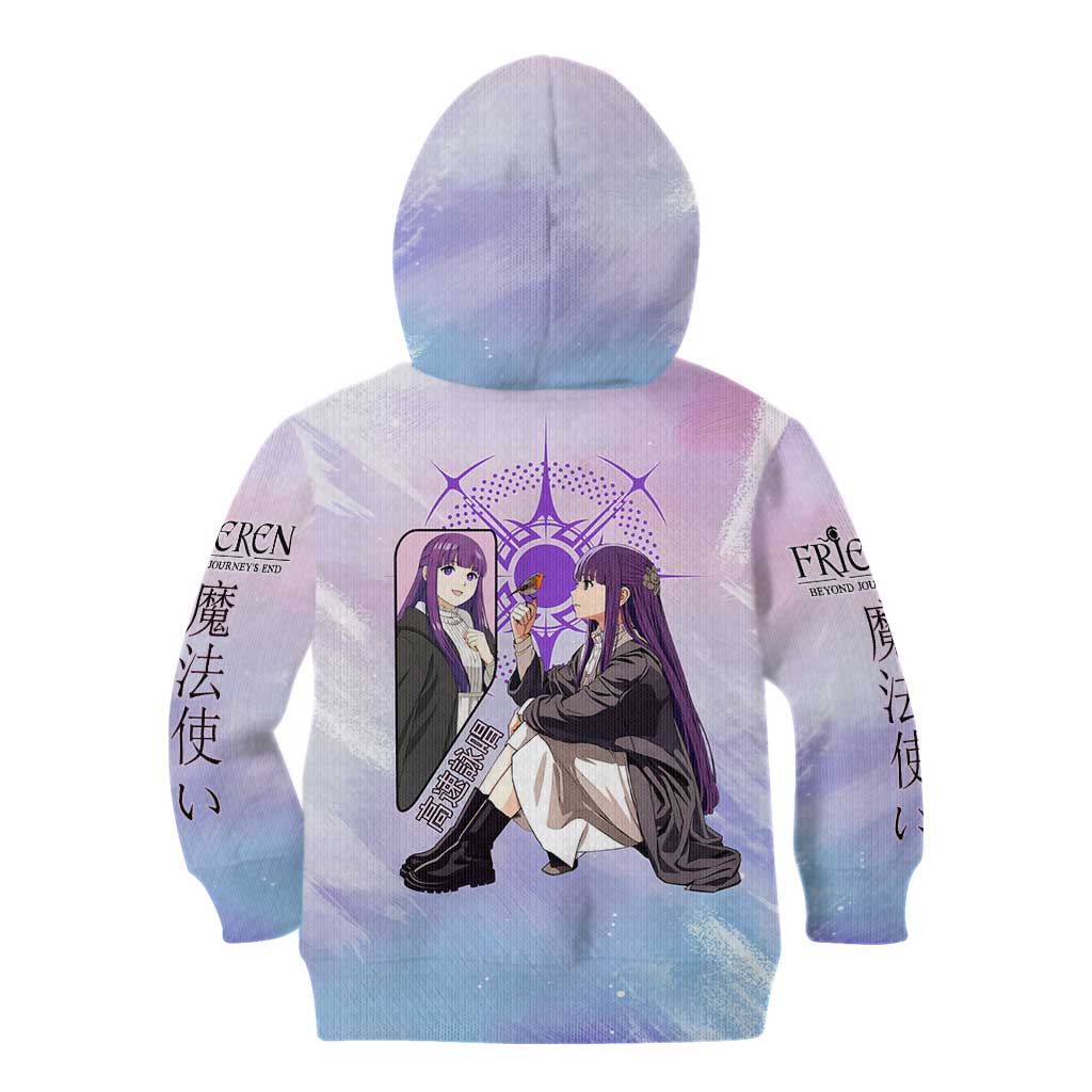 Fern Frieren Beyond Journey’s End Kid Hoodie Anime Pastel Aesthetic