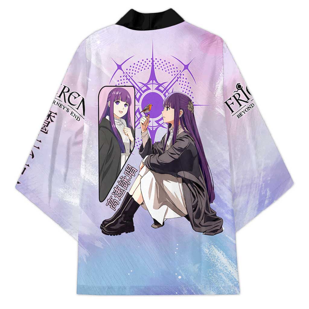 Fern Frieren Beyond Journey’s End Kimono Anime Pastel Aesthetic