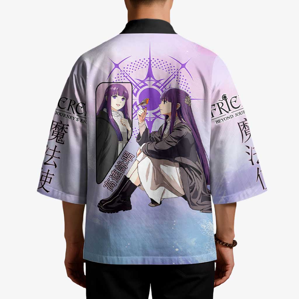 Fern Frieren Beyond Journey’s End Kimono Anime Pastel Aesthetic