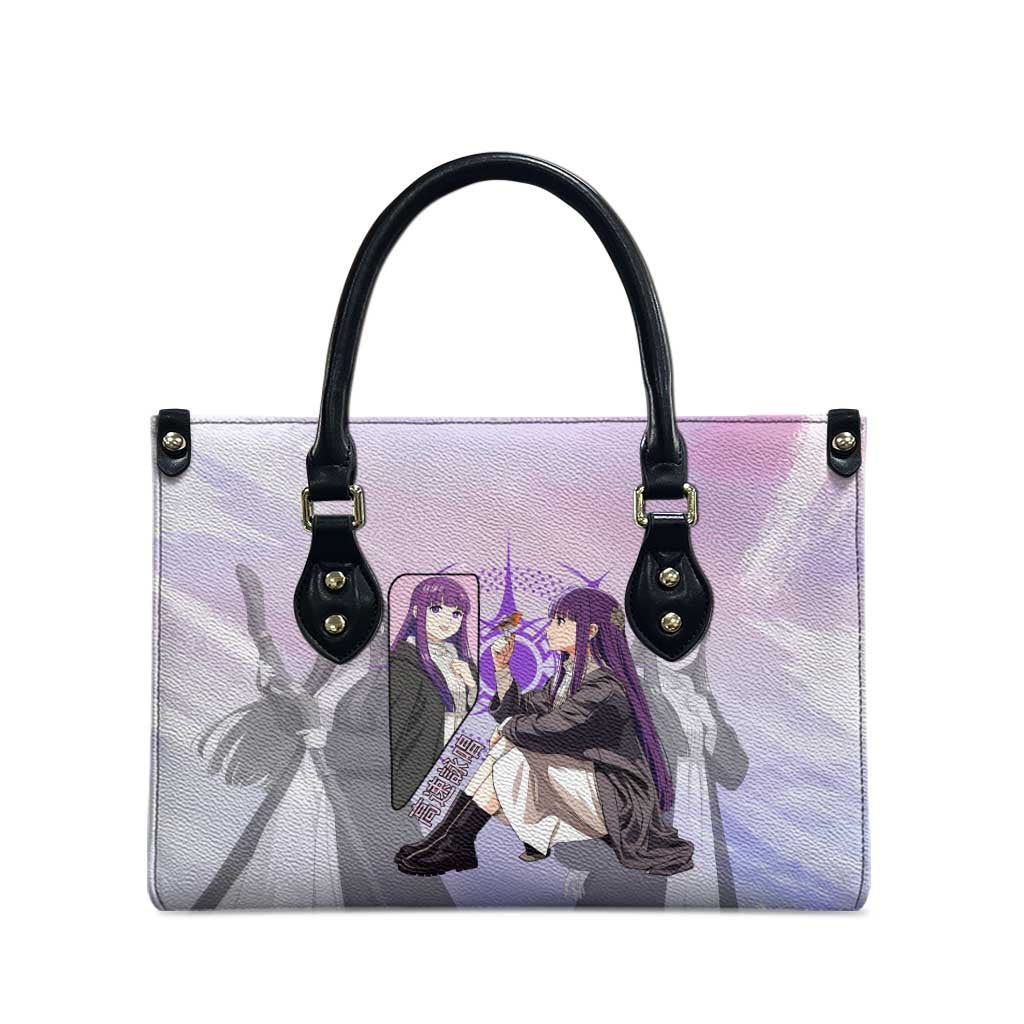 Fern Frieren Beyond Journey’s End Leather Bag Anime Pastel Aesthetic