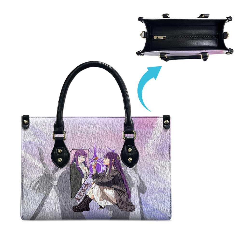 Fern Frieren Beyond Journey’s End Leather Bag Anime Pastel Aesthetic
